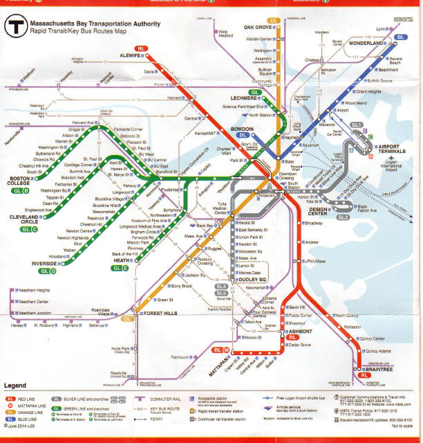 red line map