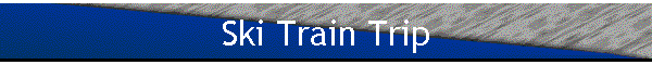 Ski Train Trip