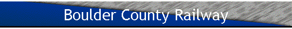 Boulder County Railway