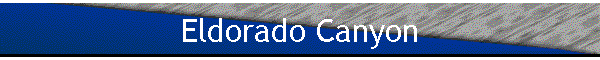 Eldorado Canyon
