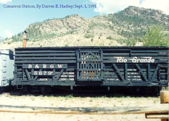 U.S. National Park Service - Stork Car #5679 (D&RGW)