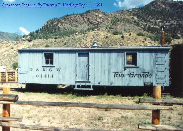 U.S. National Park Service - MOW Outfit Car #04414 (D&RGW)