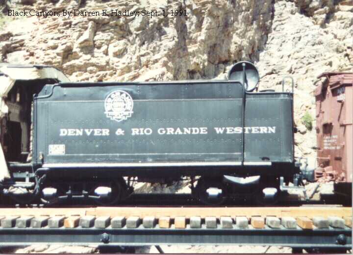 U.S. National Park Service - Steam Engine Tender #278 (D&RGW)