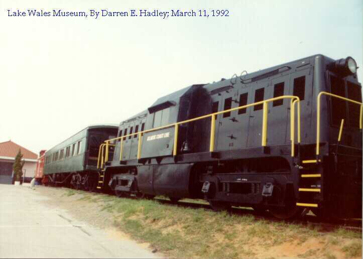 Lake Wales Museum - Atlantic Coast Line (ACL) Whitcomb