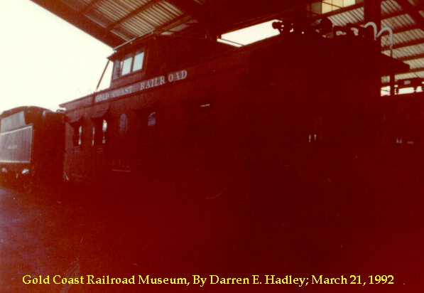 Gold Coast Railroad Museum - ACL Caboose #0322