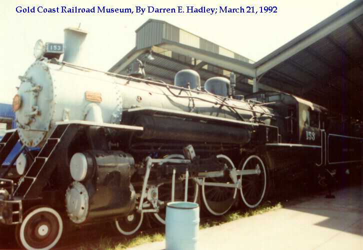 Gold Coast Railroad Museum - ALCO 4-6-2 - FEC #153