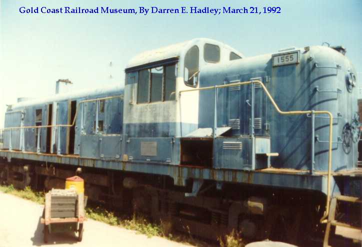 Gold Coast Railroad Museum - ALCO RS-3, Ex-Long Island #1555