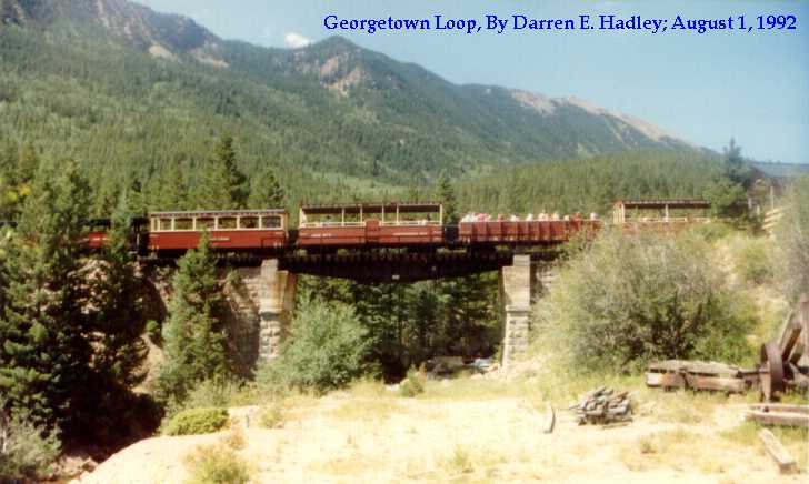 Georgetown Loop Railroad - Lebanon Silver Mine Trestle