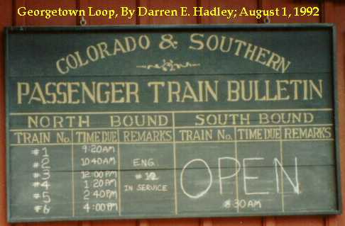 Georgetown Loop Railroad - Silver Plum Depot / Station