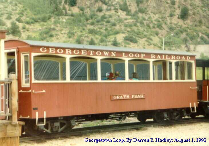 Georgetown Loop Railroad - Passenger Coach Gray's Peak