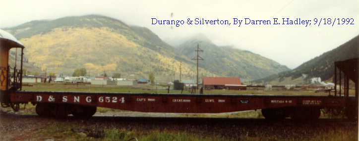 Durango & Silverton - Flatcar #6524