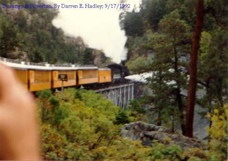 Durango & Silverton - High Bridge / Animas River