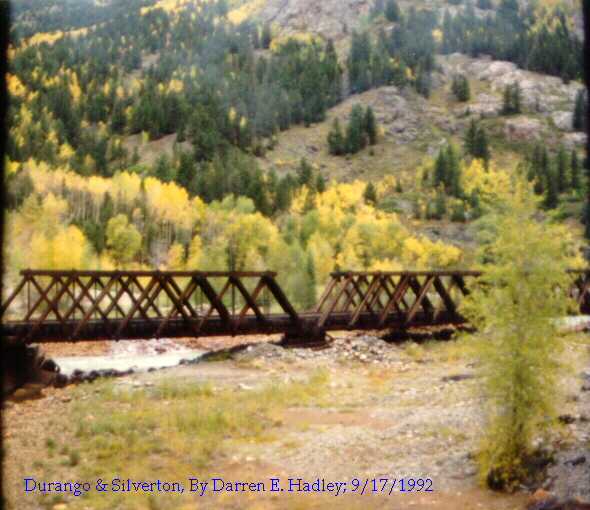 Durango & Silverton - Animas River Bridges