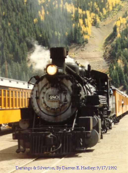 Durango & Silverton - Steam Engine #480