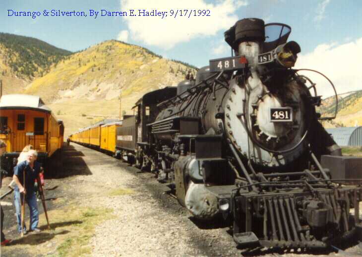 Durango & Silverton - Steam Engine #481