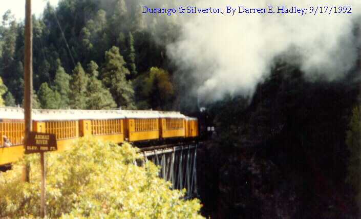 Durango & Silverton - High Bridge / Animas River