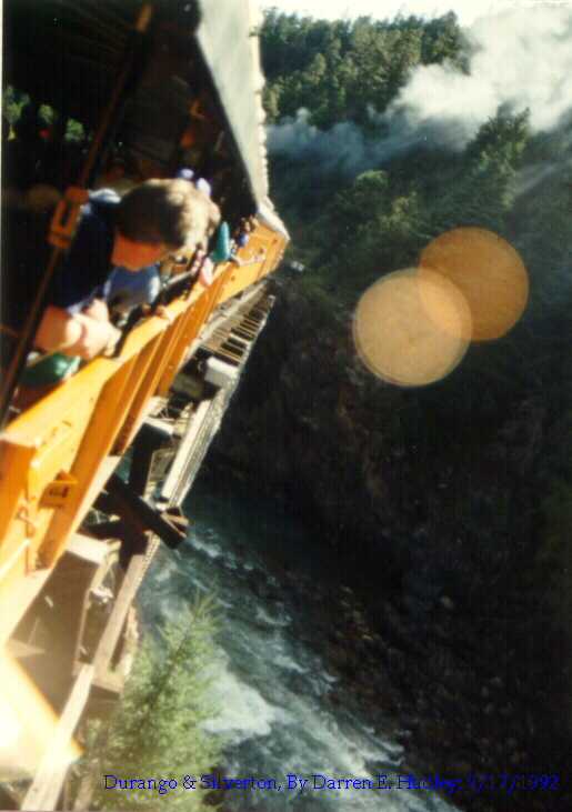 Durango & Silverton - High Bridge / Animas River