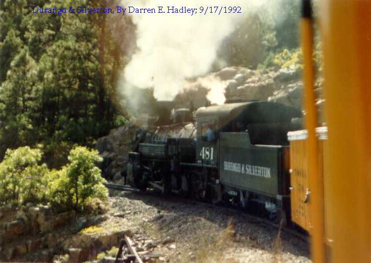 Durango & Silverton - Steam Engine #481