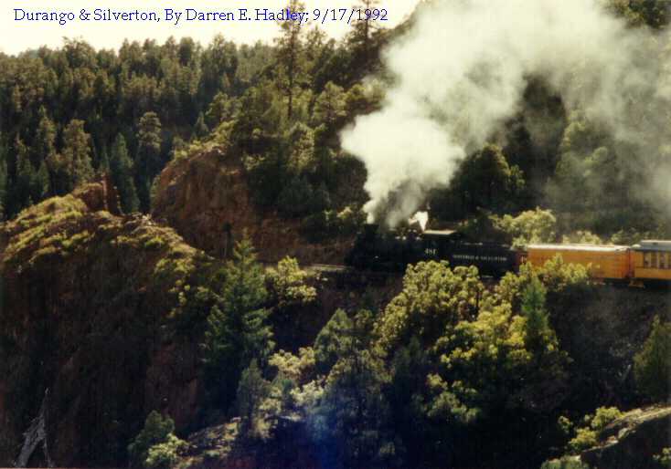 Durango & Silverton - Overland Curve / High Line
