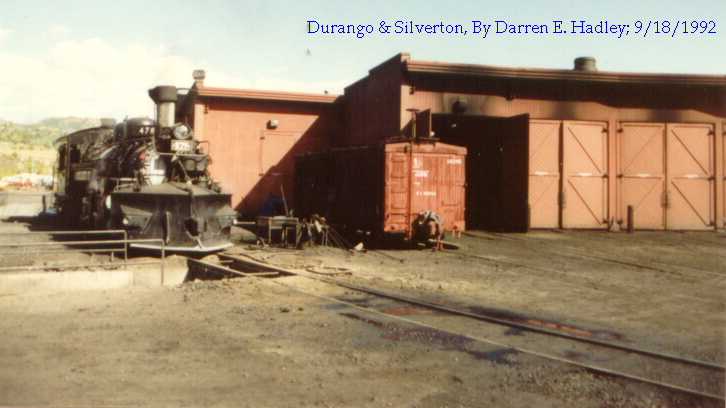 Durango & Silverton - Yard Tour