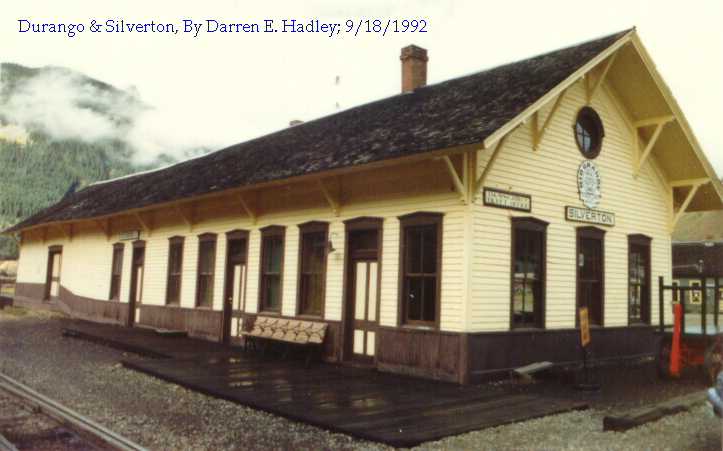 Durango & Silverton - Silverton Passenger Depot / Station