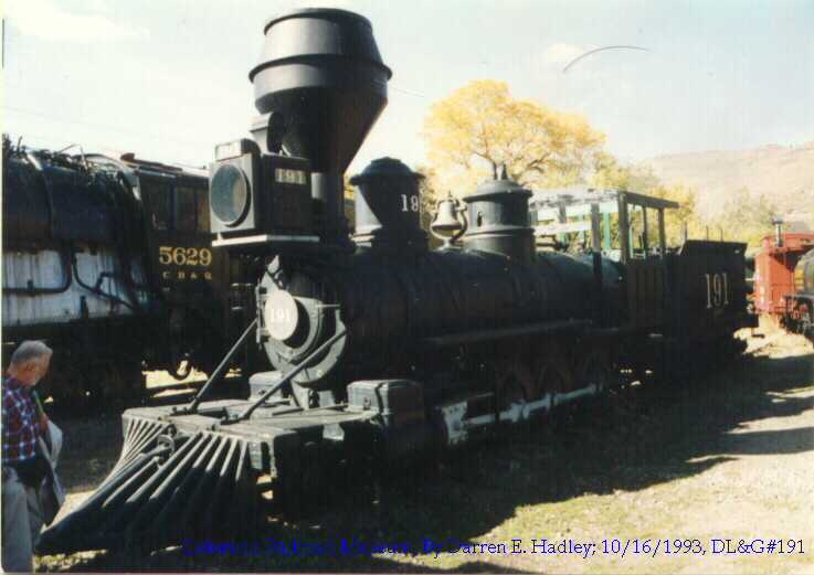 Colorado Railroad Museum - Oldest authentic Colorado locomotive