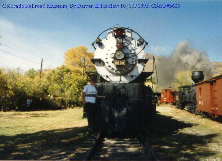 Colorado Railroad Museum - Chicago Burlington & Quincy #5629