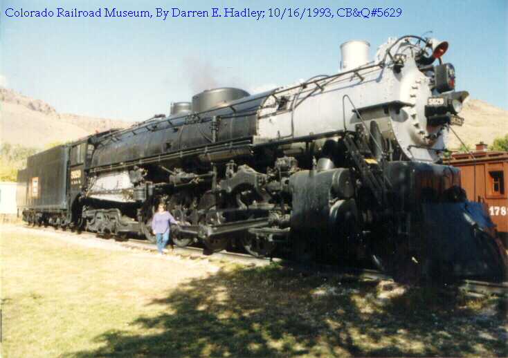 Colorado Railroad Museum - Chicago Burlington & Quincy #5629