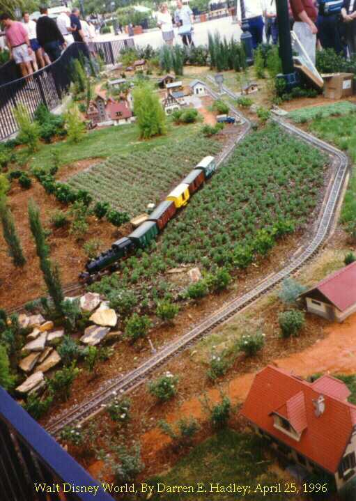 Walt Disney World - Epcot Center Garden Railroad Display