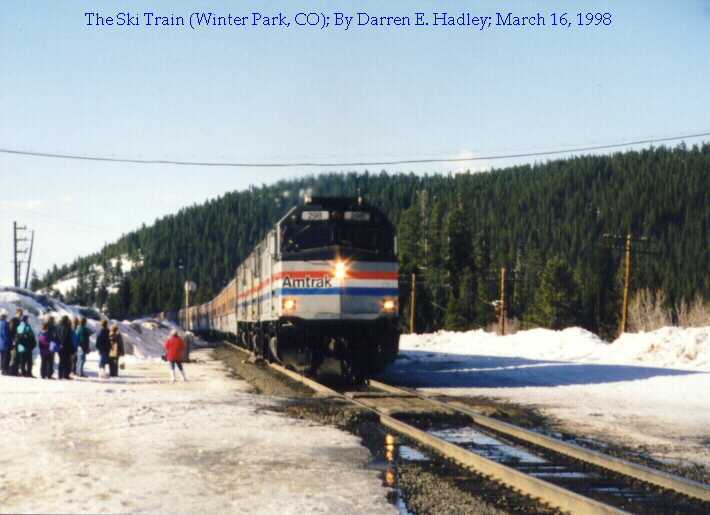 Ski Train Trip - Amtrak #298