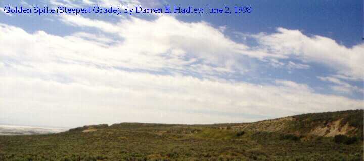 Golden Spike:  Car Tour - Steepest Grade