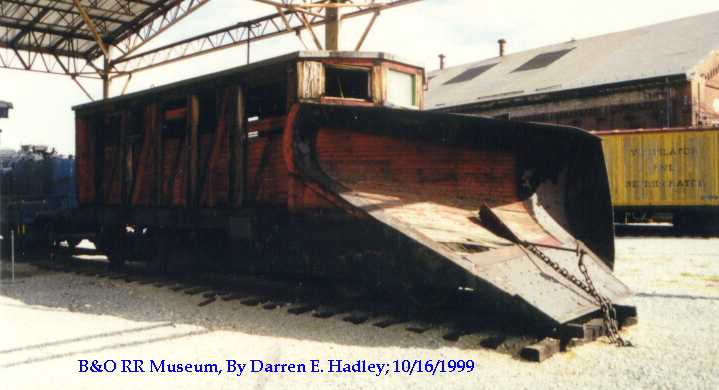 Baltimore & Ohio Museum - B&O Wooden Snowplow
