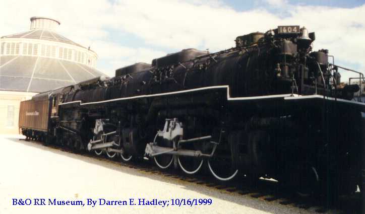 Baltimore & Ohio Museum - C&O Allegheny Type #1604