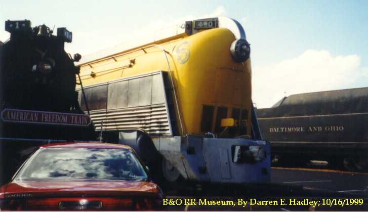 Baltimore & Ohio Museum - Chesapeake & Ohio Streamliner #490