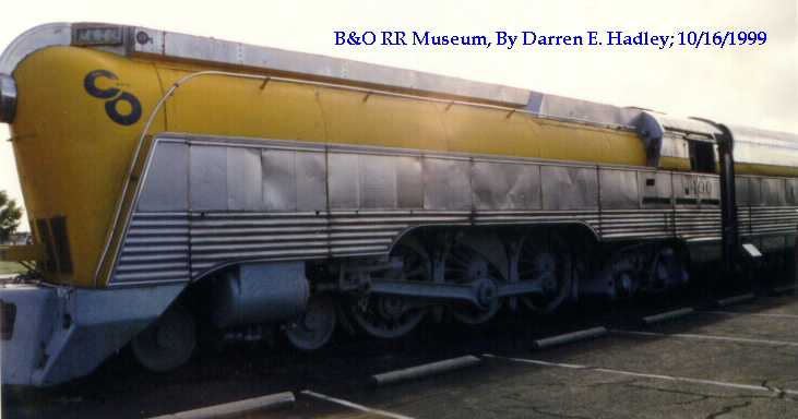Baltimore & Ohio Museum - Chesapeake & Ohio Streamliner #490