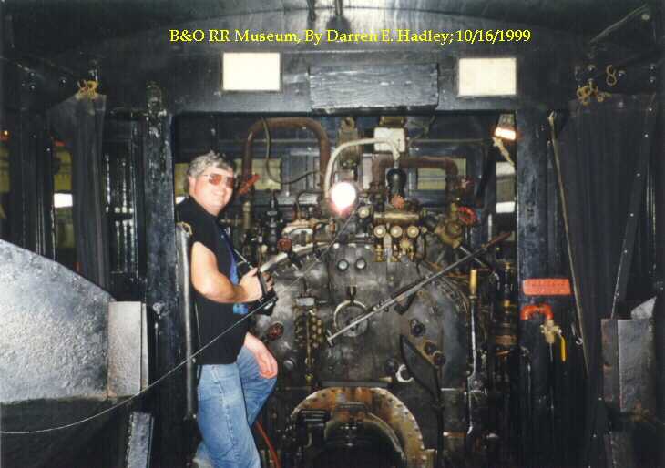 Baltimore & Ohio Museum - Firebox of a locomotive
