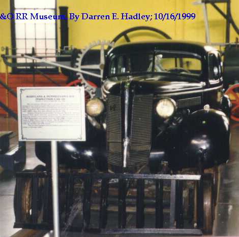 Baltimore & Ohio Museum - Inspection Car #101