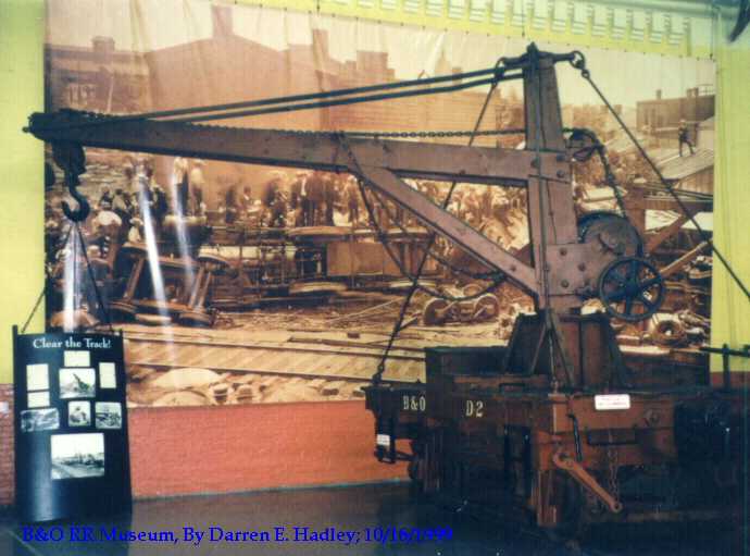 Baltimore & Ohio Museum - B&O Derrick No. D-2