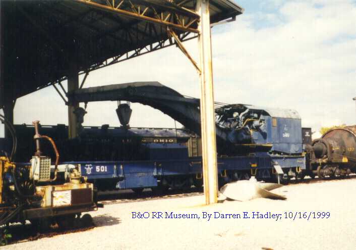 Baltimore & Ohio Museum - Wrecking Crane #500