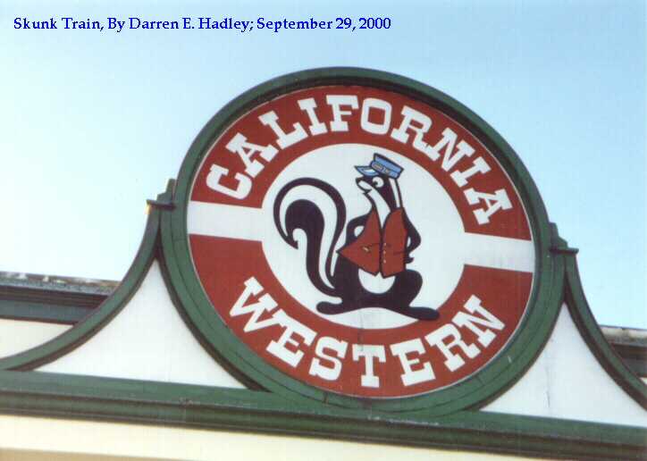 Skunk Train - Fort Bragg Depot