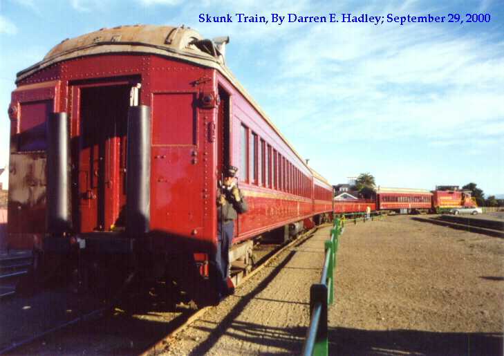 Skunk Train - Passenger Coach