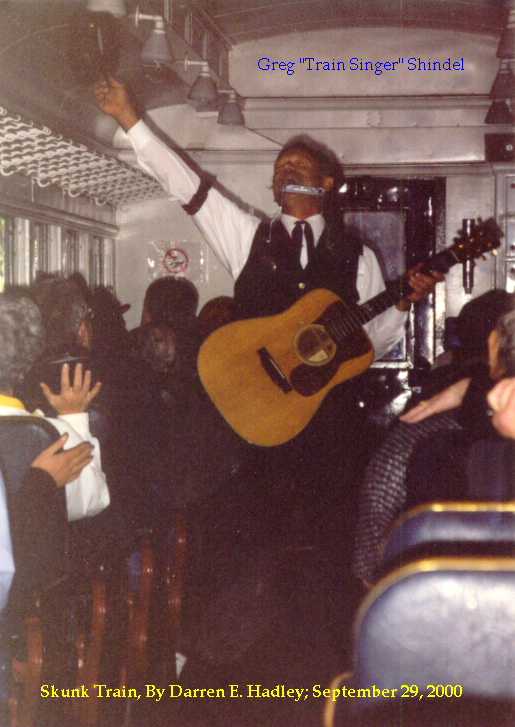 Skunk Train - Greg Schindel {Train Singer}