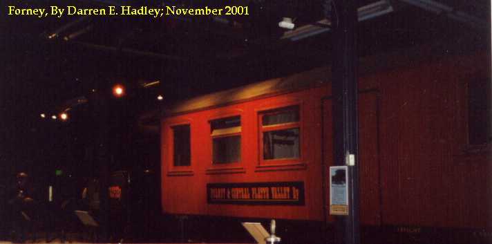Forney Museum - Forney & Central Platte Valley Railway