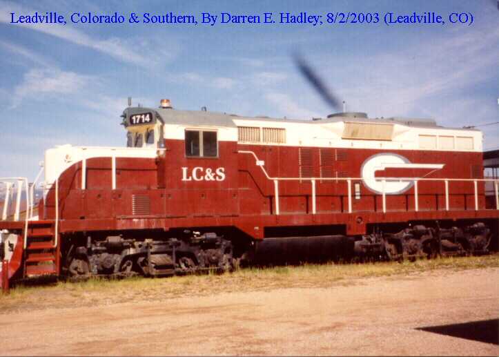 Leadville Colorado & Southern - LC&S #1714 Diesel Engine