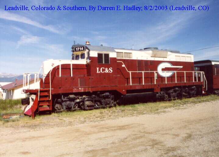 Leadville Colorado & Southern - LC&S #1714 Diesel Engine