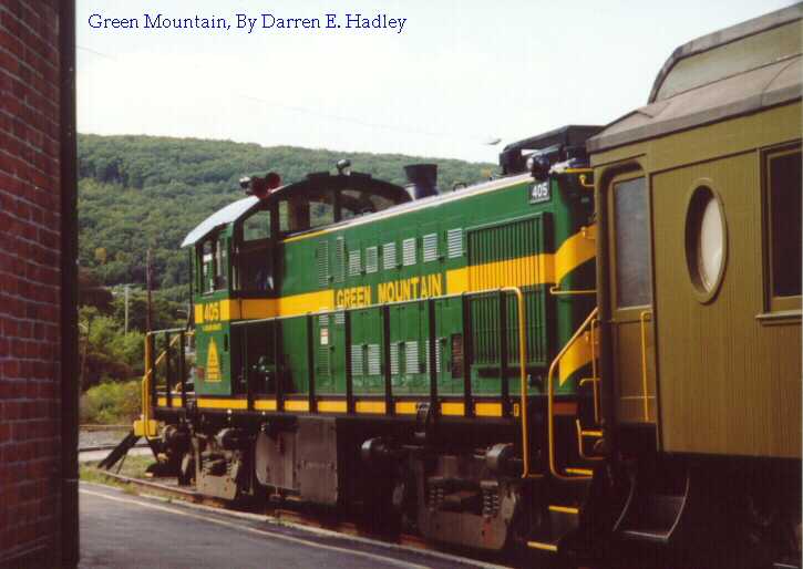 Green Mountain Railroad - Diesel Engine #405
