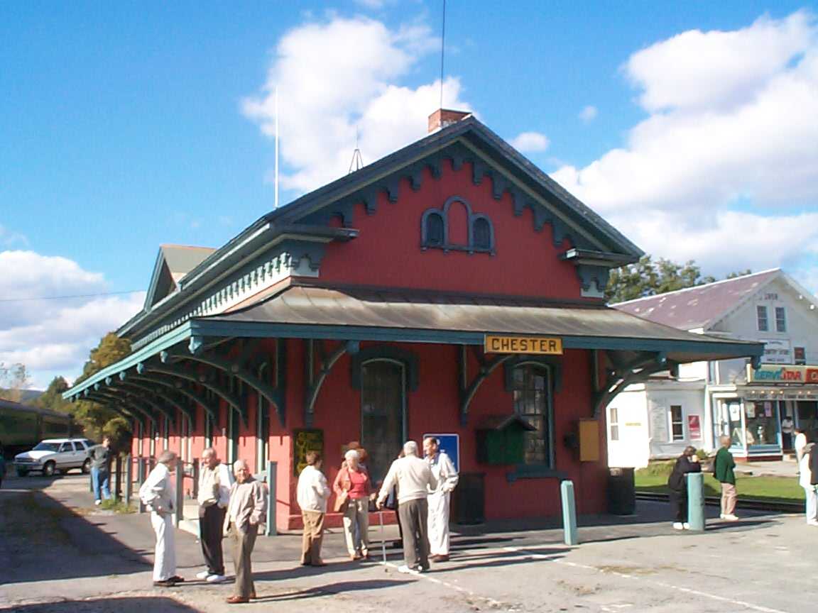Green Mountain Railroad - Chester Station