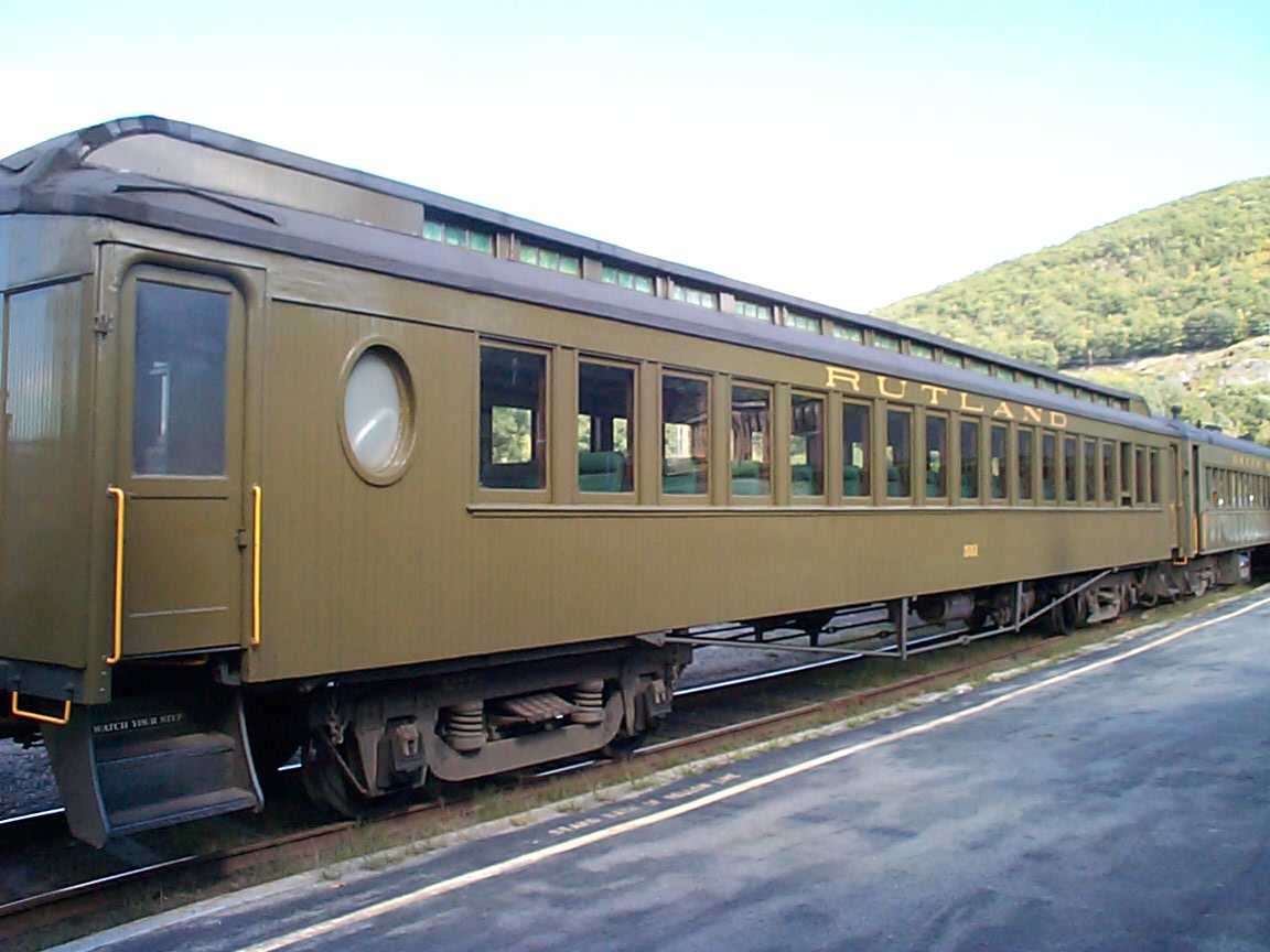 Green Mountain Railroad Rutland Passenger Coach