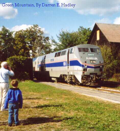 Green Mountain Railroad - Amtrak #195