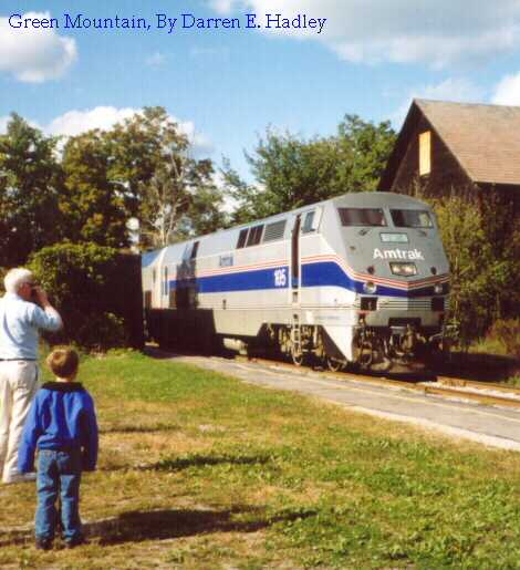 Green Mountain Railroad - Amtrak #195